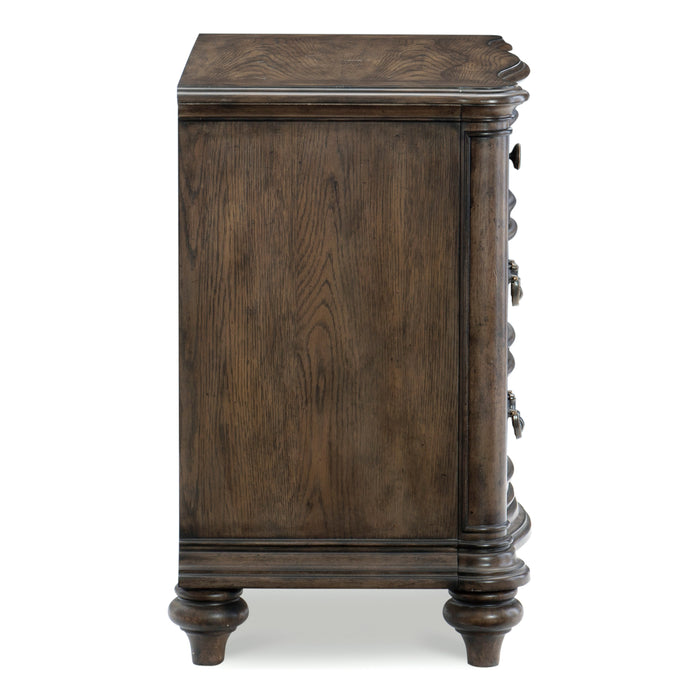 Heath Court Nightstand in Brown - 1682-4