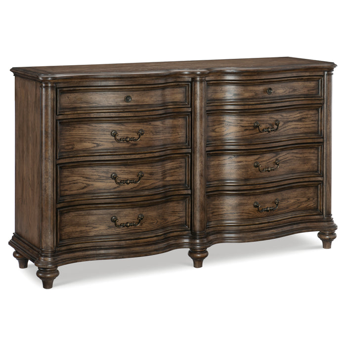 Heath Court Dresser in Brown - 1682-5