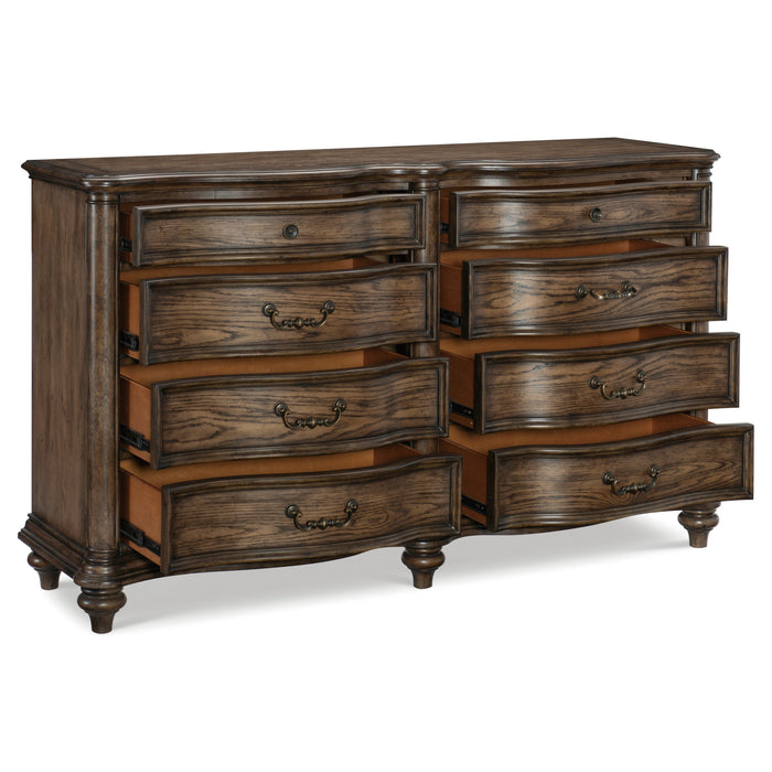 Heath Court Dresser in Brown - 1682-5