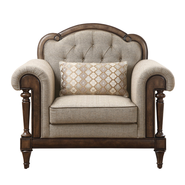 Heath Court CHAIR in Brown - 16829-1