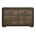 Ellendale Dresser in Brown/Gray - 1695-5 image