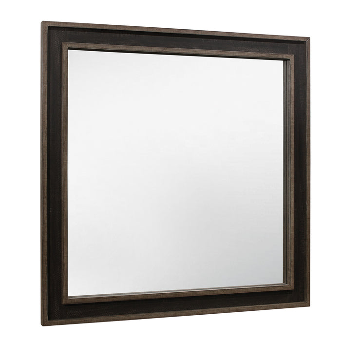 Ellendale Mirror in Gray/Brown - 1695-6