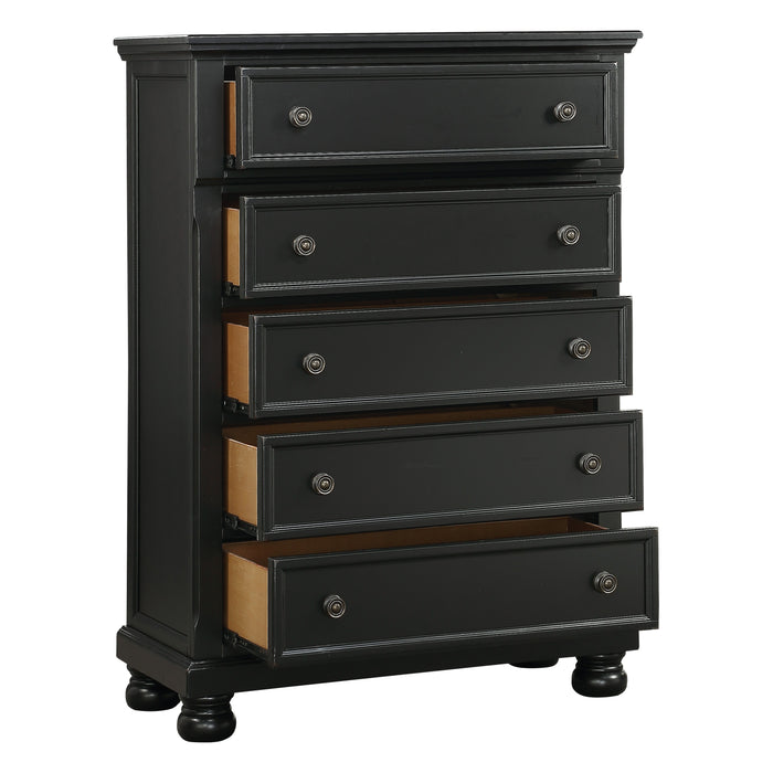 Laurelin Chest in Black - 1714BK-9