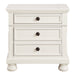 Laurelin Nightstand, HIDDEN DRAWER in White - 1714W-4 image