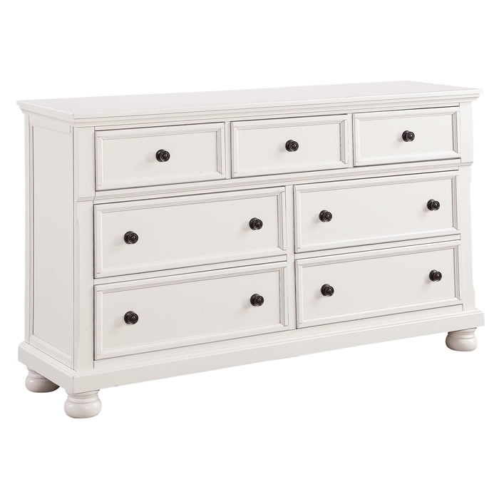 Laurelin DRESSER, HIDDEN DRAWER in White - 1714W-5