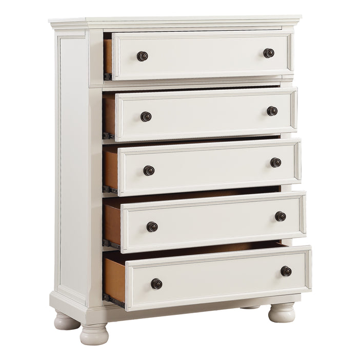 Laurelin Chest in White - 1714W-9