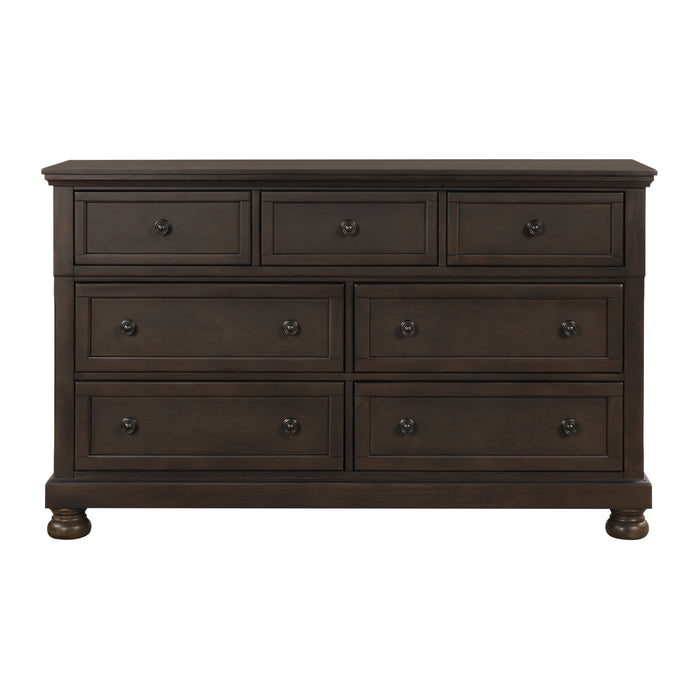 Begonia Dresser with Hidden Drawer in Brown/Gray - 1718GY-5 image