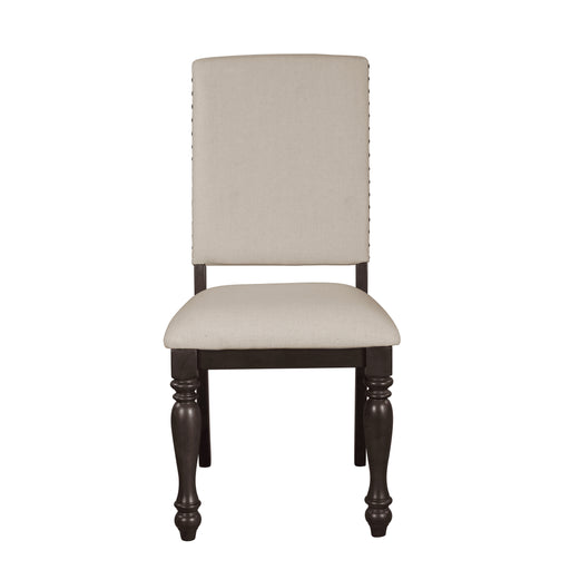 Begonia Side Chair in Brown/Gray - 1718GYS image