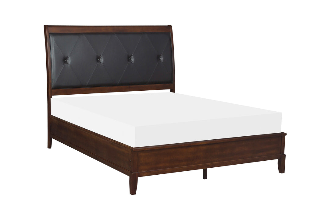 Cotterill Eastern King Bed in Cherry - 1730K-1EK