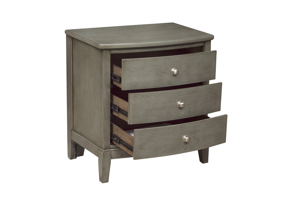 Cotterill Nightstand in Gray - 1730GY-4