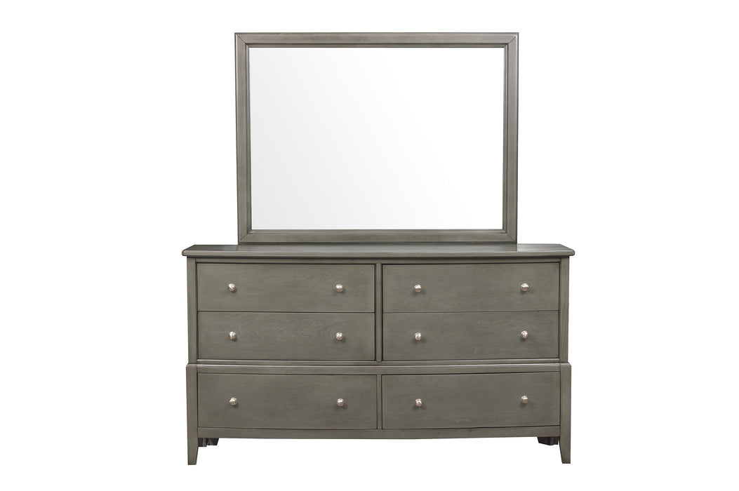 Cotterill Mirror in Gray - 1730GY-6