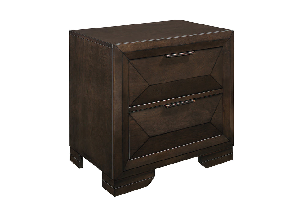 Chesky Nightstand in Espresso - 1753-4