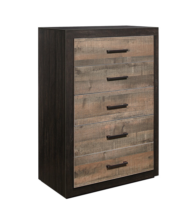 Miter Chest in Brown/Gray - 1762-9