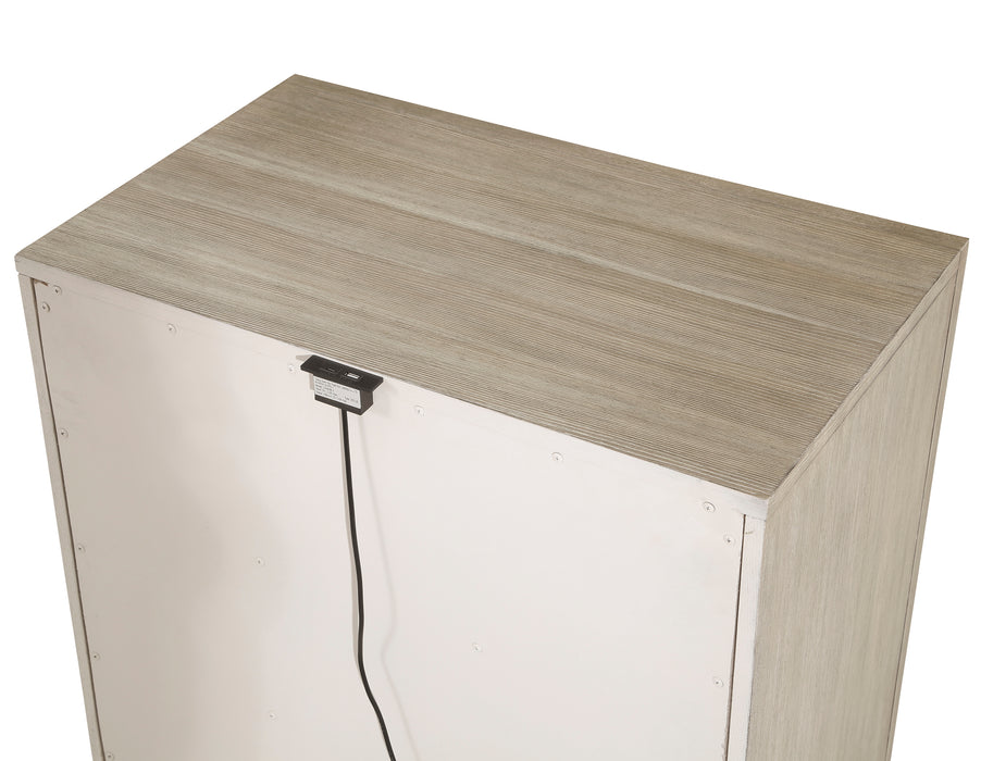 Mckewen Nightstand in Gray - 1820N-4