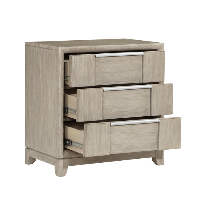 Mckewen Nightstand in Gray - 1820N-4