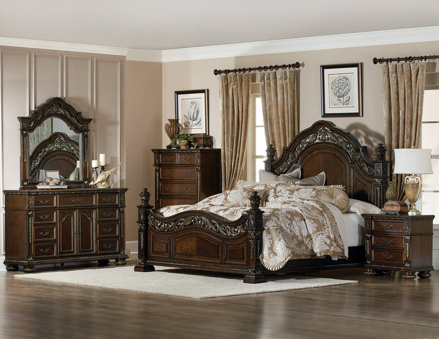 Catalonia (5)Queen Bed in Cherry - 1824-1