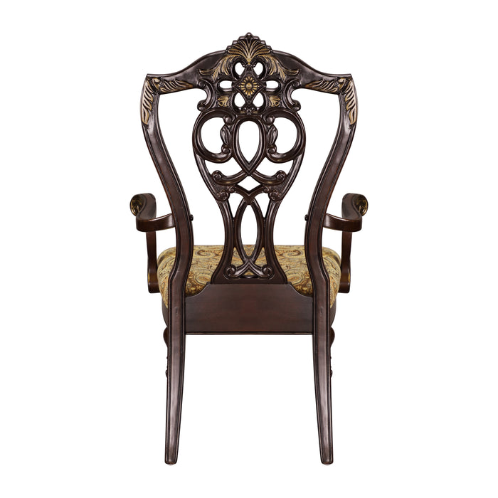 Catalonia Arm Chair in Cherry - 1824A