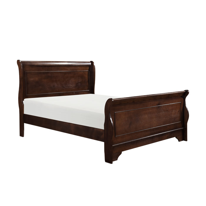 Abbeville Eastern King Bed in Cherry - 1856K-1EK