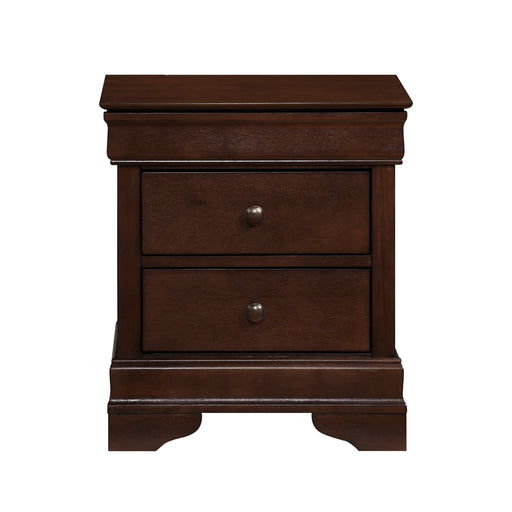 Abbeville Nightstand, Hidden Drawer in Cherry - 1856-4 image