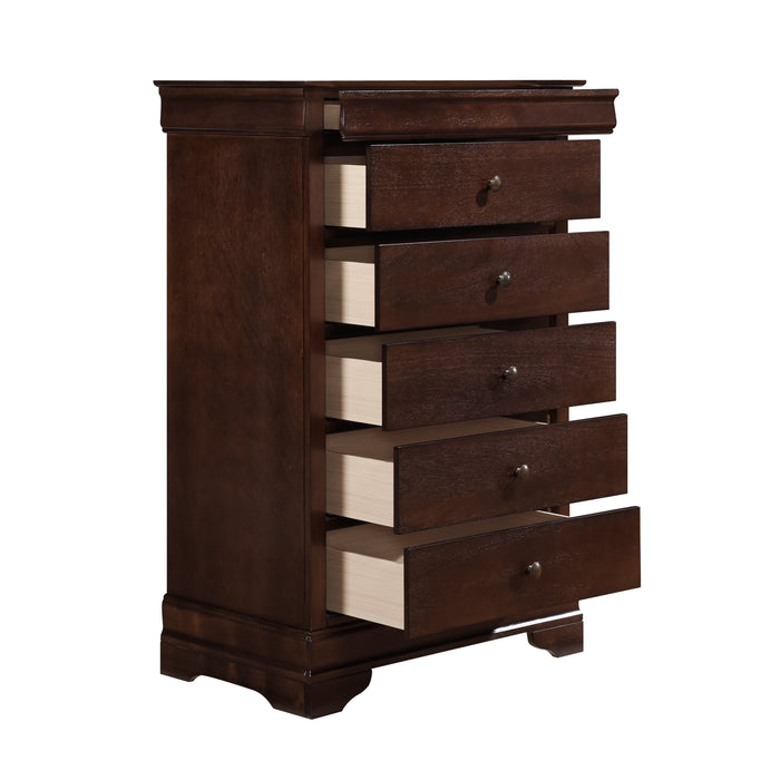 Abbeville Chest, Hidden Drawer in Cherry - 1856-9