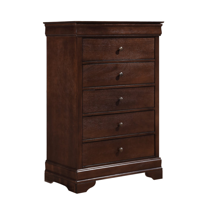 Abbeville Chest, Hidden Drawer in Cherry - 1856-9