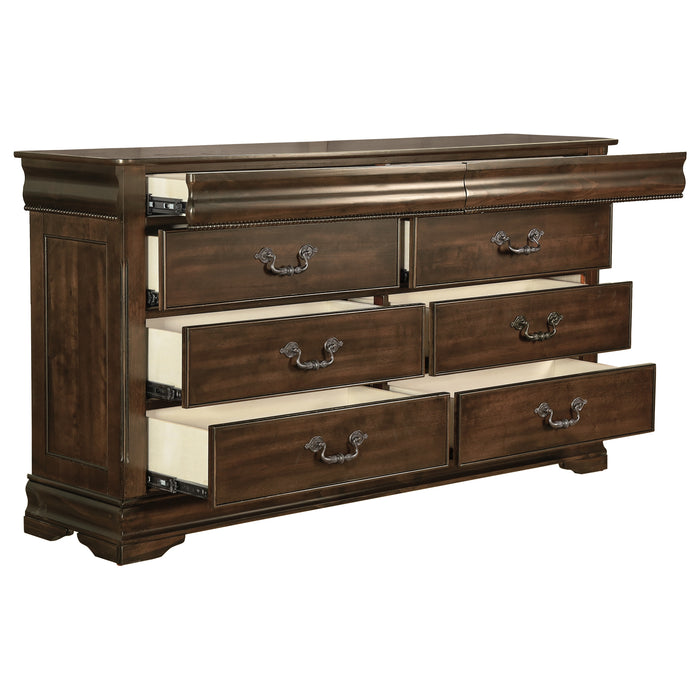 Mont Belvieu Dresser, Two Hidden Drawers in Cherry - 1869-5