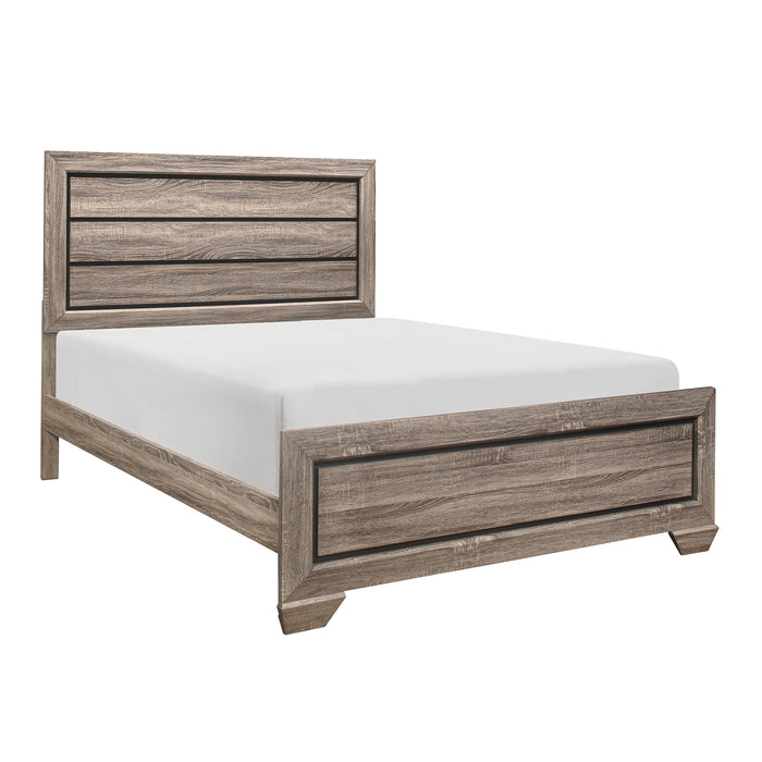 Beechnut Eastern King Bed in Brown/Natural/Black - 1904K-1EK