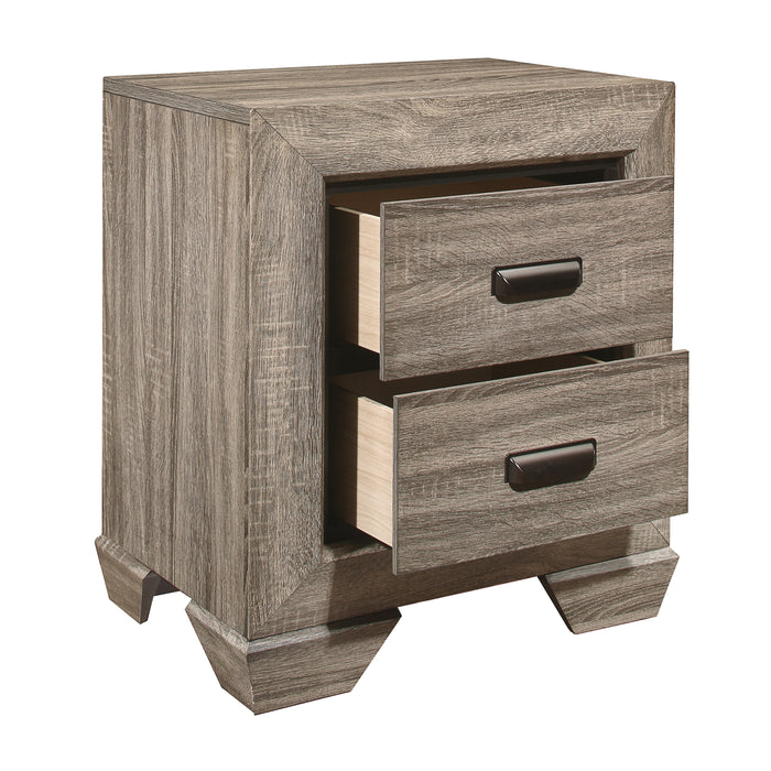 Beechnut Nightstand in Natural/Brown/Black - 1904-4