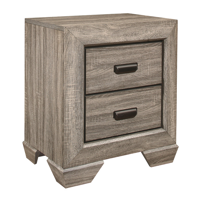 Beechnut Nightstand in Natural/Brown/Black - 1904-4