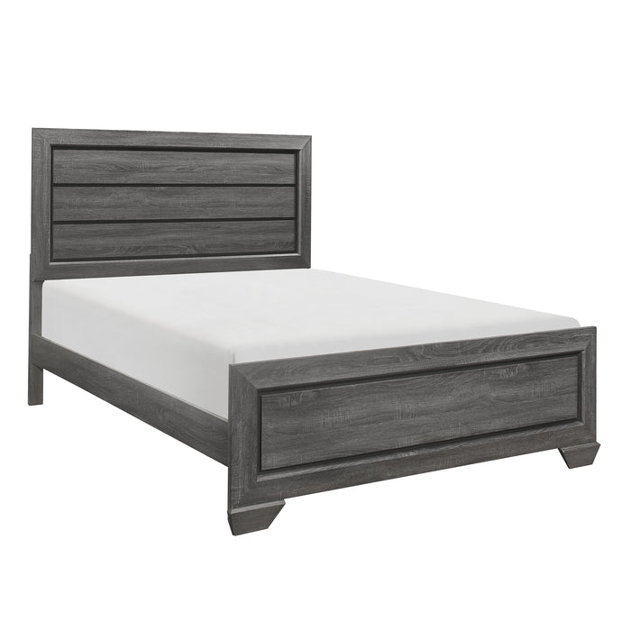 Beechnut Full Bed in Gray - 1904FGY-1