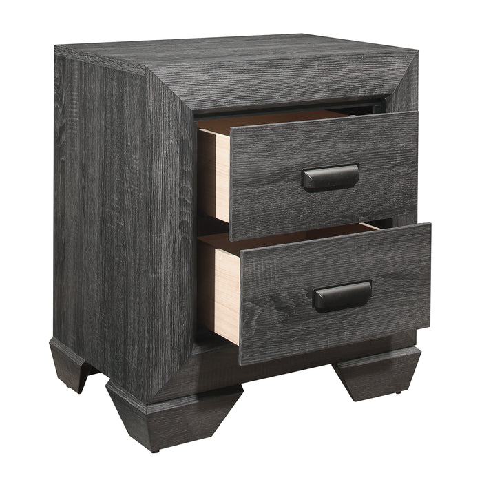 Beechnut Nightstand in Gray - 1904GY-4