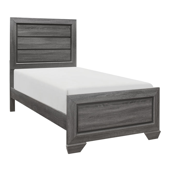 Beechnut Twin Bed in Gray - 1904TGY-1