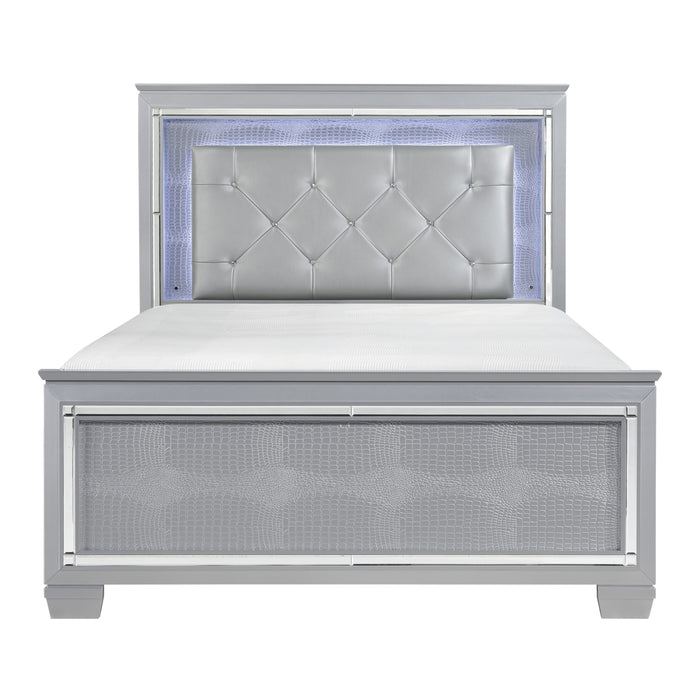 Allura (3)Eastern King Bed, LED Lighting in Gold/Silver/Champagne/Transparent - 1916K-1EK* image