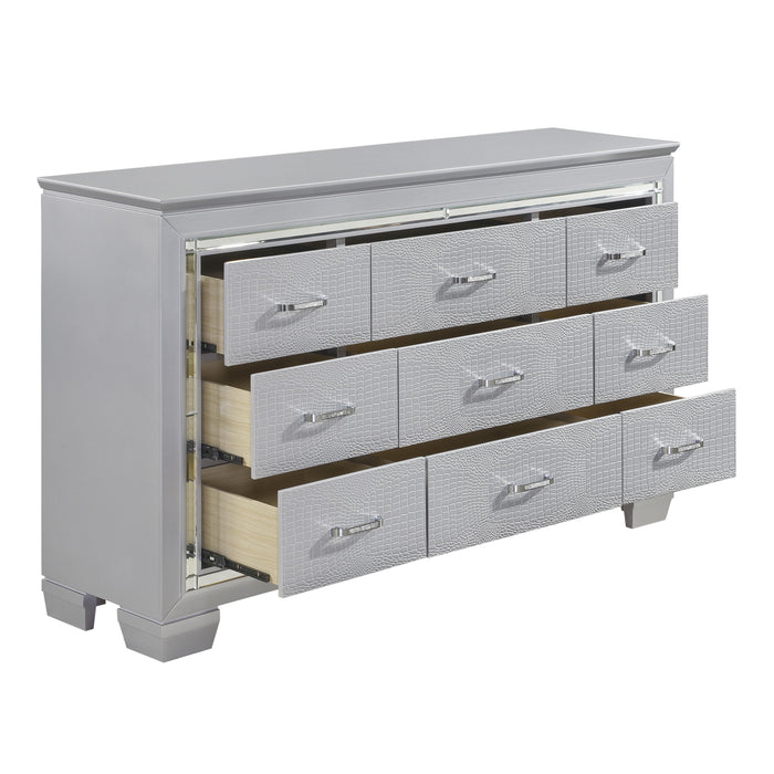 Allura Dresser in Gold/Silver/Champagne/Transparent - 1916-5