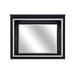 Allura Mirror, LED Lighting in Transparent/Black - 1916BK-6 image