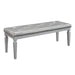 Allura Bed Bench in Gold/Silver/Champagne/Transparent - 1916-FBH image