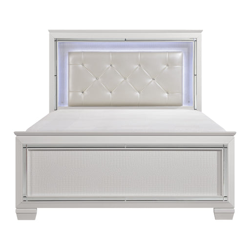 Allura (3)Eastern King Bed, LED Lighting in Transparent/White - 1916KW-1EK* image