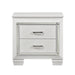 Allura Nightstand, LED Lighting in White/Transparent - 1916W-4 image