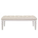 Allura Bench in White/Transparent - 1916W-FBH image