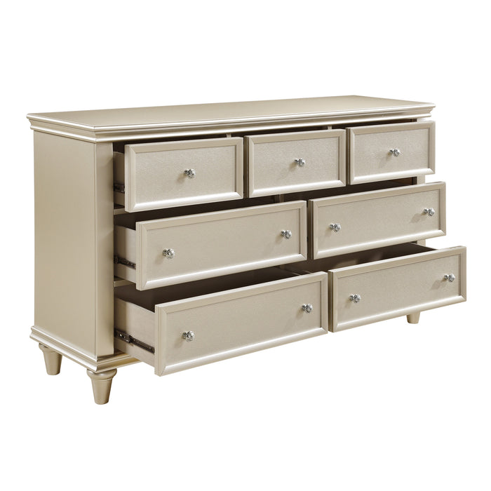 Celandine Dresser in Gold/Silver/Champagne - 1928-5