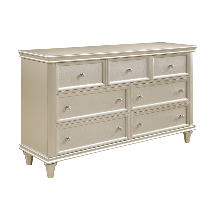 Celandine Dresser in Gold/Silver/Champagne - 1928-5