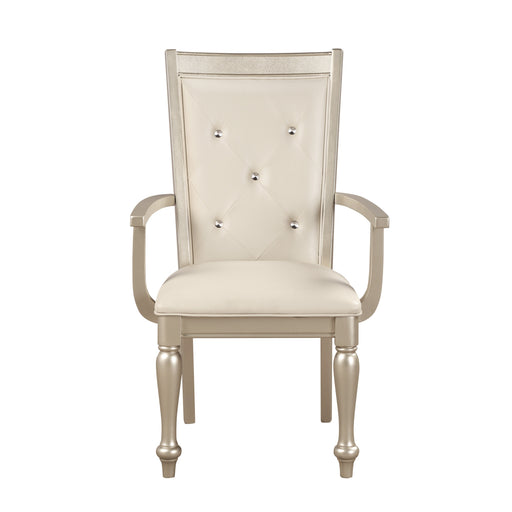 Celandine Arm Chair in Gold/Silver/Champagne - 1928A image