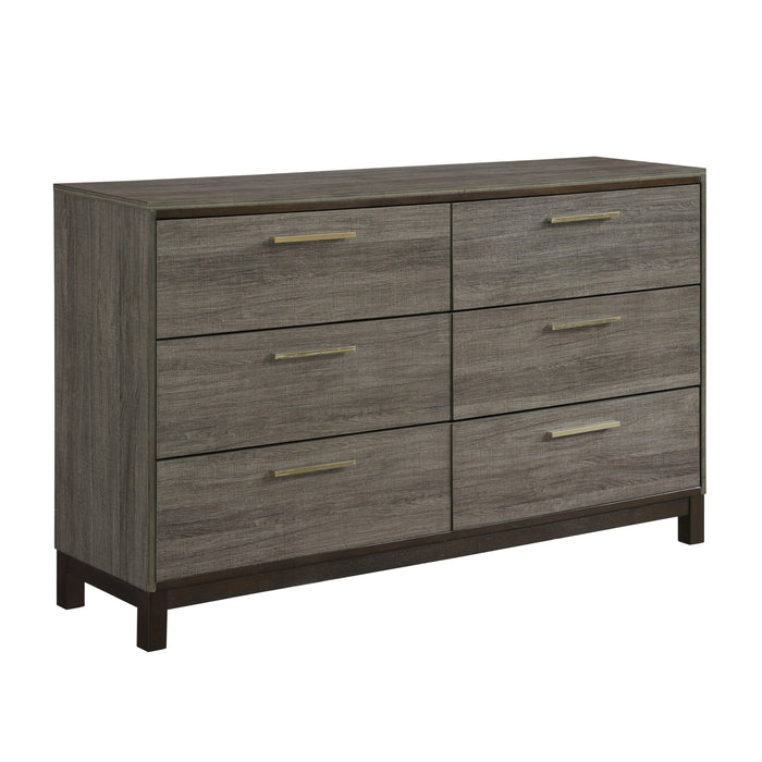 Vestavia Dresser in Gray/Brown - 1936-5