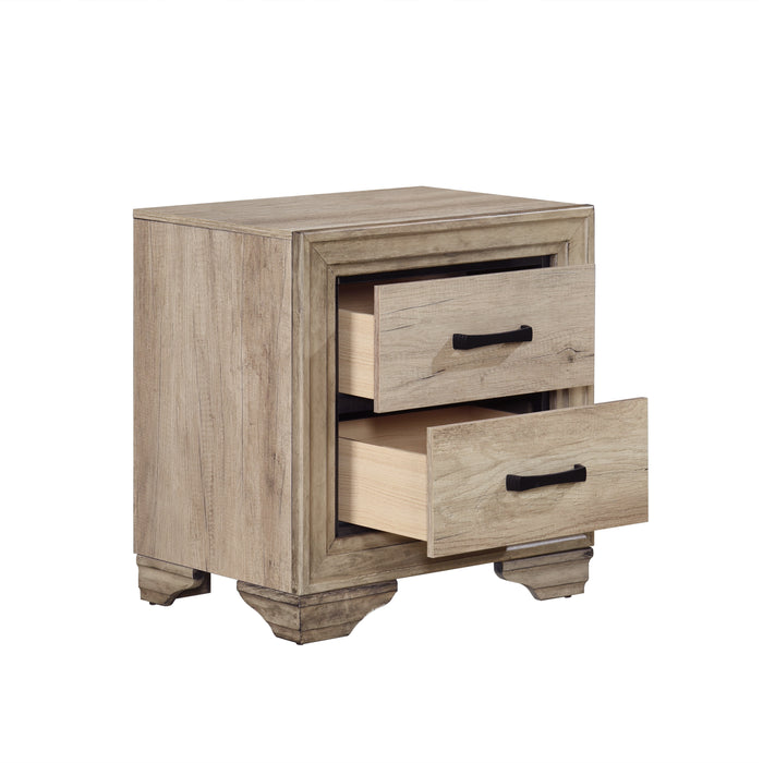 Lonan Nightstand in Natural - 1955-4