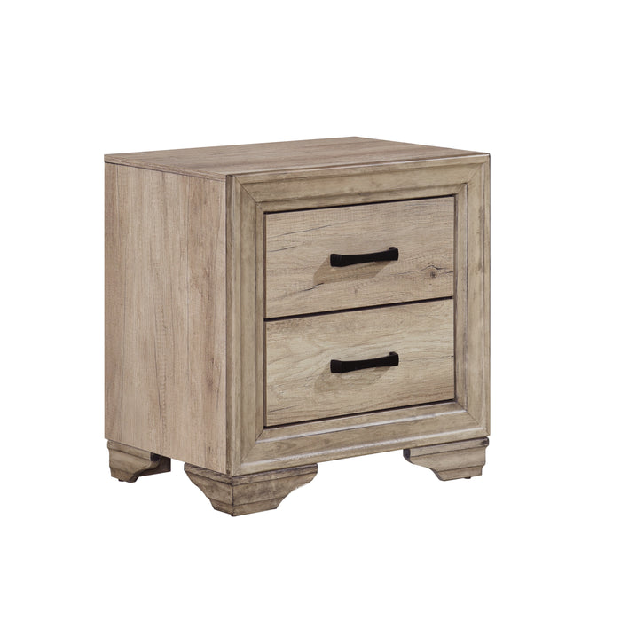 Lonan Nightstand in Natural - 1955-4