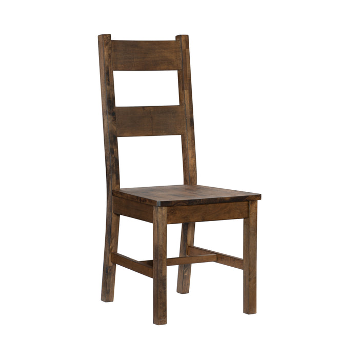 Jerrick Side Chair in Brown - 1957S