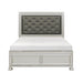 Bevelle Queen Bed in Transparent/Gold/Silver/Champagne/Gray - 1958-1 image