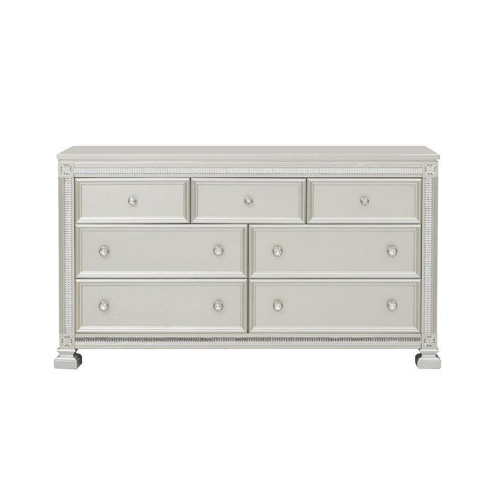 Bevelle Dresser in Transparent/Gold/Silver/Champagne/Gray - 1958-5 image