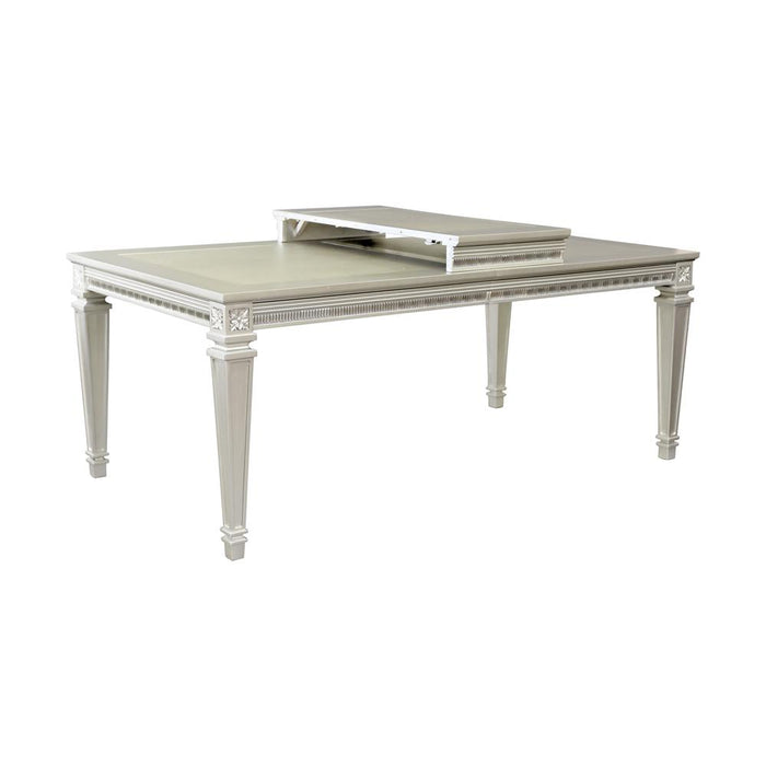 Bevelle Dining Table in Gold/Silver/Champagne/Gray/Transparent - 1958-96