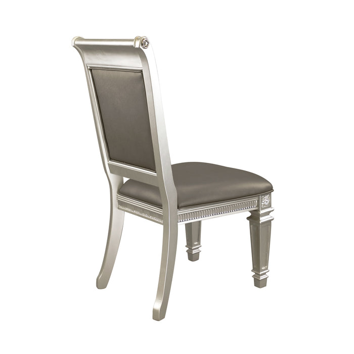 Bevelle Side Chair in Gold/Silver/Champagne/Gray/Transparent - 1958S